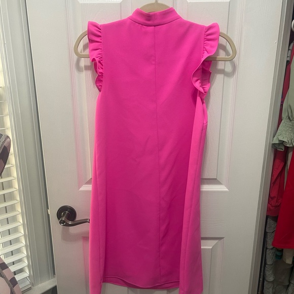 Lilly Pulitzer Pink Ruffled Sheath Dress retail $188 NWT - Picture 6 of 15